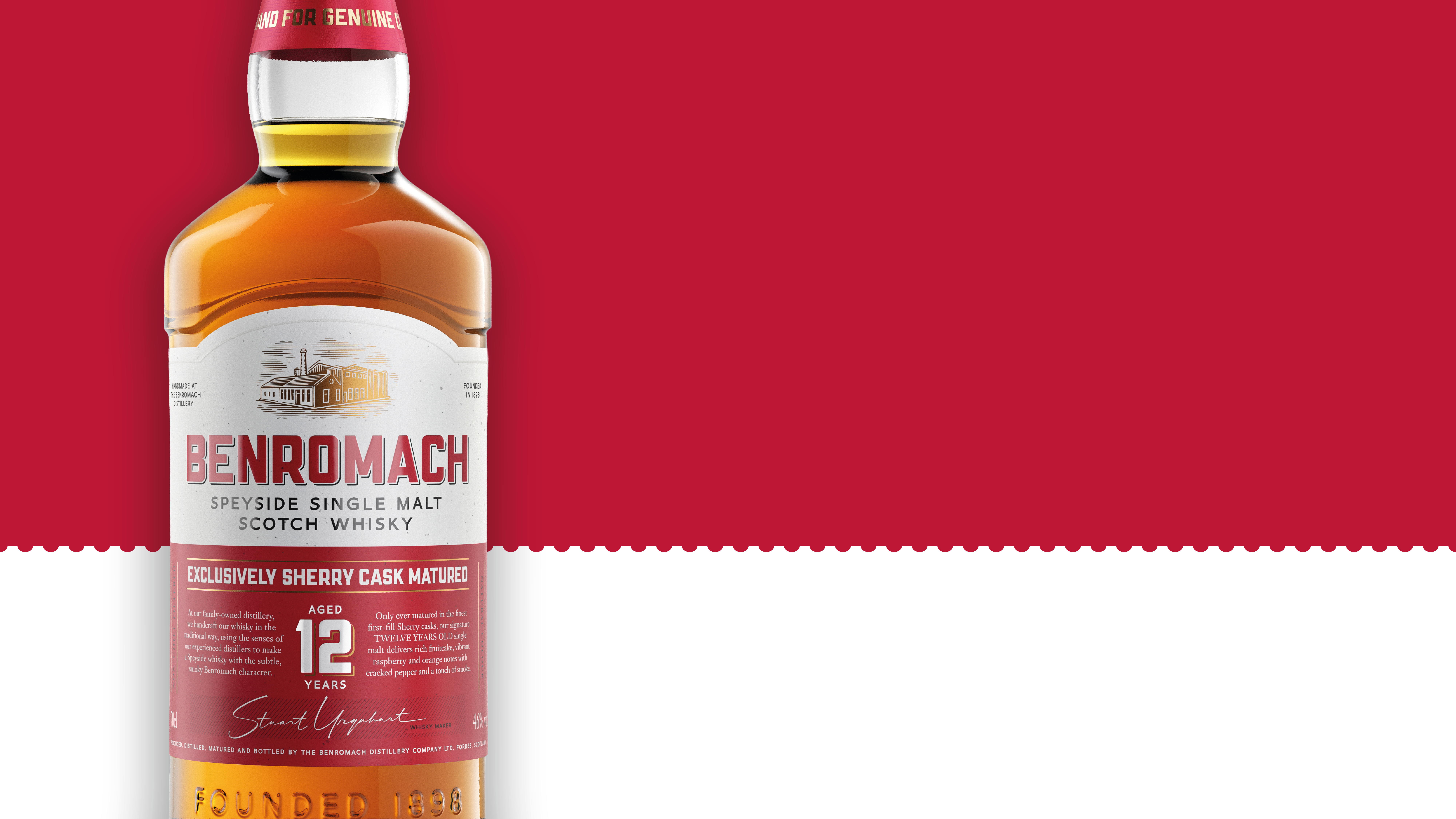 BENROMACH シングルモルトウイスキー 700ml 46% Benromach | Handcrafted Speyside Single Malt Scotch Whisky